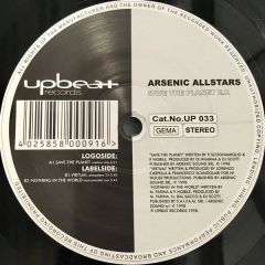 Arsenic Allstars - Arsenic Allstars - Save The Planet EP - Upbeat Records