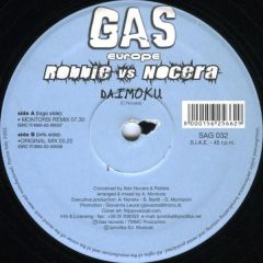 Robbie Vs Nocera - Robbie Vs Nocera - Gonkyo - Gas Records