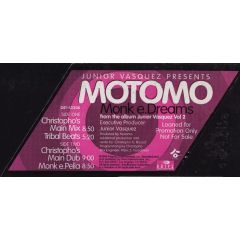 Motomo / Robin S - Motomo / Robin S - Monk.E Dreams - Paradoxx