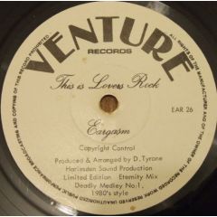 Eargasm - Eargasm - This Is Lovers Rock - Venture Records