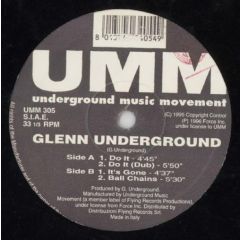 Glenn Underground - Glenn Underground - Do It - UMM