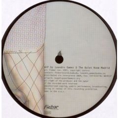 Leandro Gamez - Leandro Gamez - Radiation - Fieber Records