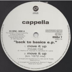 Cappella - Cappella - Back To Basics E.P. - Internal Dance