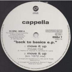 Cappella - Back To Basics E.P. - Internal Dance