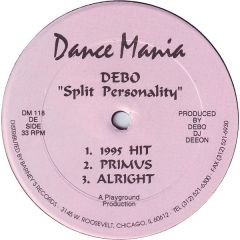 Debo - Debo - Split Personality - Dance Mania