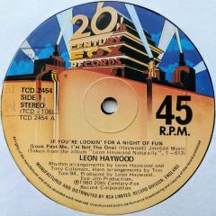 Leon Haywood - Leon Haywood - If You'Re Looking For A Night Of Fun - 20th Century