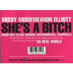 Missy Elliot - Missy Elliot - She's A B*tch - East West