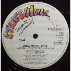 The Hudsons - The Hudsons - Show Me You Care - Streetwave