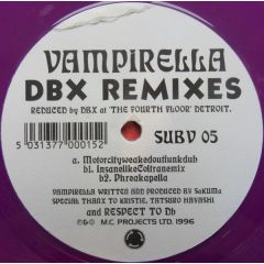 Subvoice - Subvoice - Vampirella (DBX Remixes) - Subvoice Electronic Music