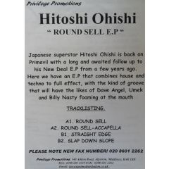 Hitoshi Ohishi - Hitoshi Ohishi - Round Sell EP - Primevil