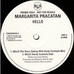 Margarita Pracatan - Margarita Pracatan - Hello - RCA