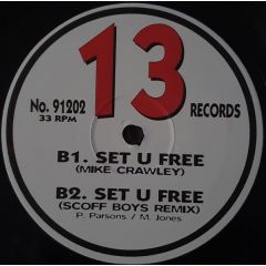 Mike Crawley - Mike Crawley - I Can't Stop / Set U Free - 13 Records