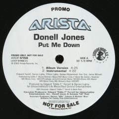 Donell Jones - Donell Jones - Put Me Down - Arista