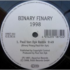 Binary Finary - Binary Finary - 1998 - Aquarius