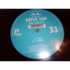 Gayle San - Gayle San - The Lab EP (Blue Vinyl) - Primate