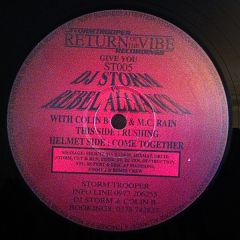 DJ Storm Vs. Rebel Alliance (2) With 
 Colin B & 
 - DJ Storm Vs. Rebel Alliance (2) With 
 Colin B & 
 - Come Together - Stormtrooper Recordings