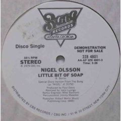 Nigel Olsson - Nigel Olsson - Little Bit Of Soap - Bang Records