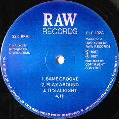 Various Artists - Various Artists - Untitled - Raw Records