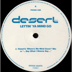 Desert - Desert - Lettin' Ya Mind Go (Promo One) - Future Groove