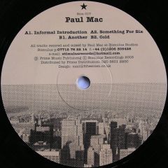 Paul Mac - Paul Mac - Informal Introduction - Stimulus