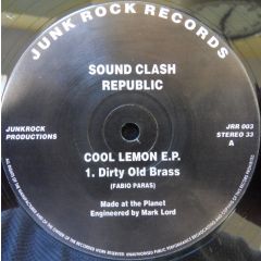 Sound Clash Republic - Sound Clash Republic - Cool Lemon EP - Junk Rock