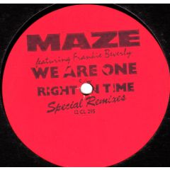 Maze Feat. Frankie Beverly - Maze Feat. Frankie Beverly - We Are One - Cl 295