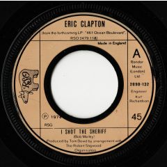 Eric Clapton - Eric Clapton - I Shot The Sheriff - RSO