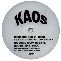 Kaos Feat Captain Comatose - Kaos Feat Captain Comatose - Boogie Boy - K7