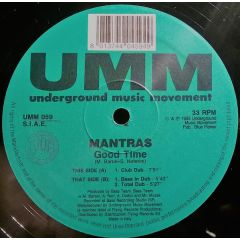 Mantras - Mantras - Good Time - UMM