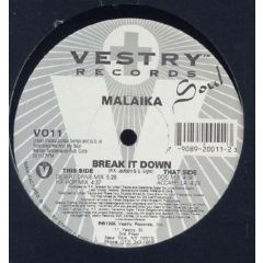 Malaika - Malaika - Break It Down - Vestry