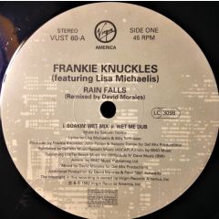 Frankie Knuckles - Frankie Knuckles - Rainfalls / Workout - Virgin America