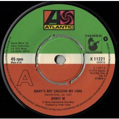 Boney M - Mary's Boy Child/Oh My Lord - Atlantic