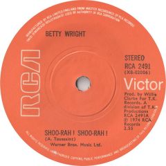 Betty Wright  - Betty Wright  - Shoo-rah ! Shoo-rah ! - Rca Victor