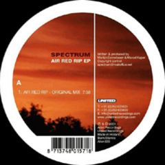 Spectrum - Spectrum - Air Red Rip EP - Alien Records
