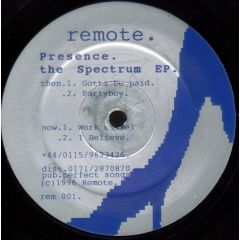 Presence - Presence - The Spectrum EP - Remote