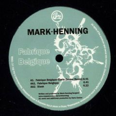 Mark Henning - Mark Henning - Fabrique Belgique - Soma