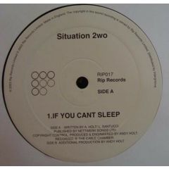 Situation 2Wo - Situation 2Wo - If You Can't Sleep (Disc 2) - Rip Records
