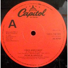 Rene & Angela - Rene & Angela - Free And Easy - Capitol