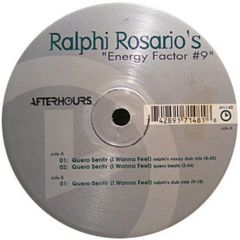 Ralphi Rosario - Ralphi Rosario - Energy Factor #9 - After Hours