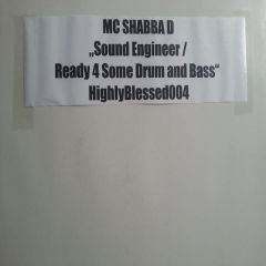 MC Shabba D - MC Shabba D - Music Louder - Highly Blessed