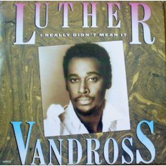 Luther Vandross - Luther Vandross - I Really Didn't Mean It - Epic