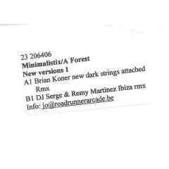 Minimalistix - Minimalistix - A Forest - New Versions 1 - Sphear