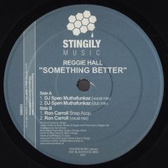 Reggie Hall & Byron Stingly - Reggie Hall & Byron Stingly - Something Better - Stingly Music 2