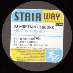 DJ Marijn Verdonk - DJ Marijn Verdonk - Maxton Terrace - Stairway Recordings