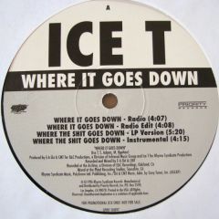 Ice T - Ice T - Where It Goes Down - Priority