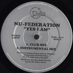 Nu Federation - Nu Federation - Yes I Am - Dansa