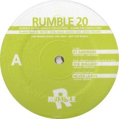 Various - Various - Rumble 20 - Rumble Records