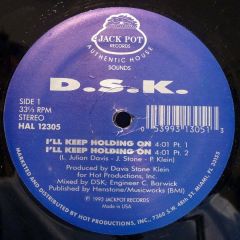 DSK - DSK - I'Ll Keep Holding On - Jackpot