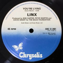 Linx - You're Lying - Chrysalis