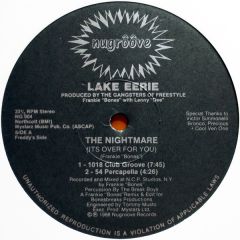 Lake Eerie - Lake Eerie - The Nightmare - Nu Groove